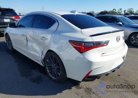 2020 Acura Ilx Premium A-Spec Packages/Technology A-Spec Packages из США, поврежденный, VIN 19UDE2F85LA011765